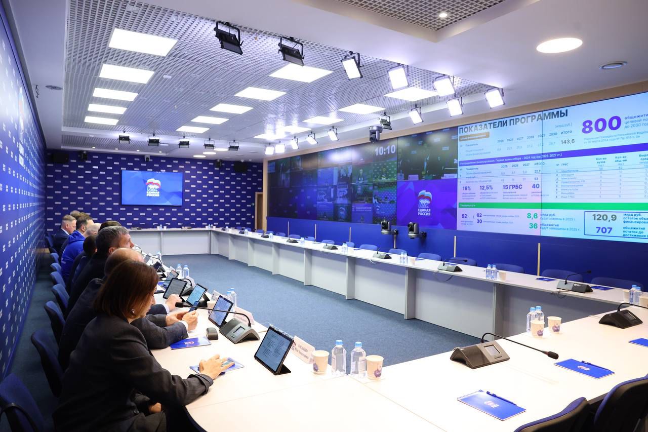При поддержке «Единой России» отремонтируют 800 студенческих общежитий по всей стране.
