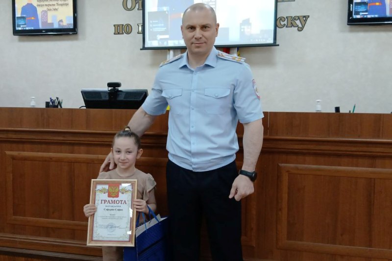 В Пятигорске наградили участников конкурса детского творчества «Полицейский дядя Стёпа».