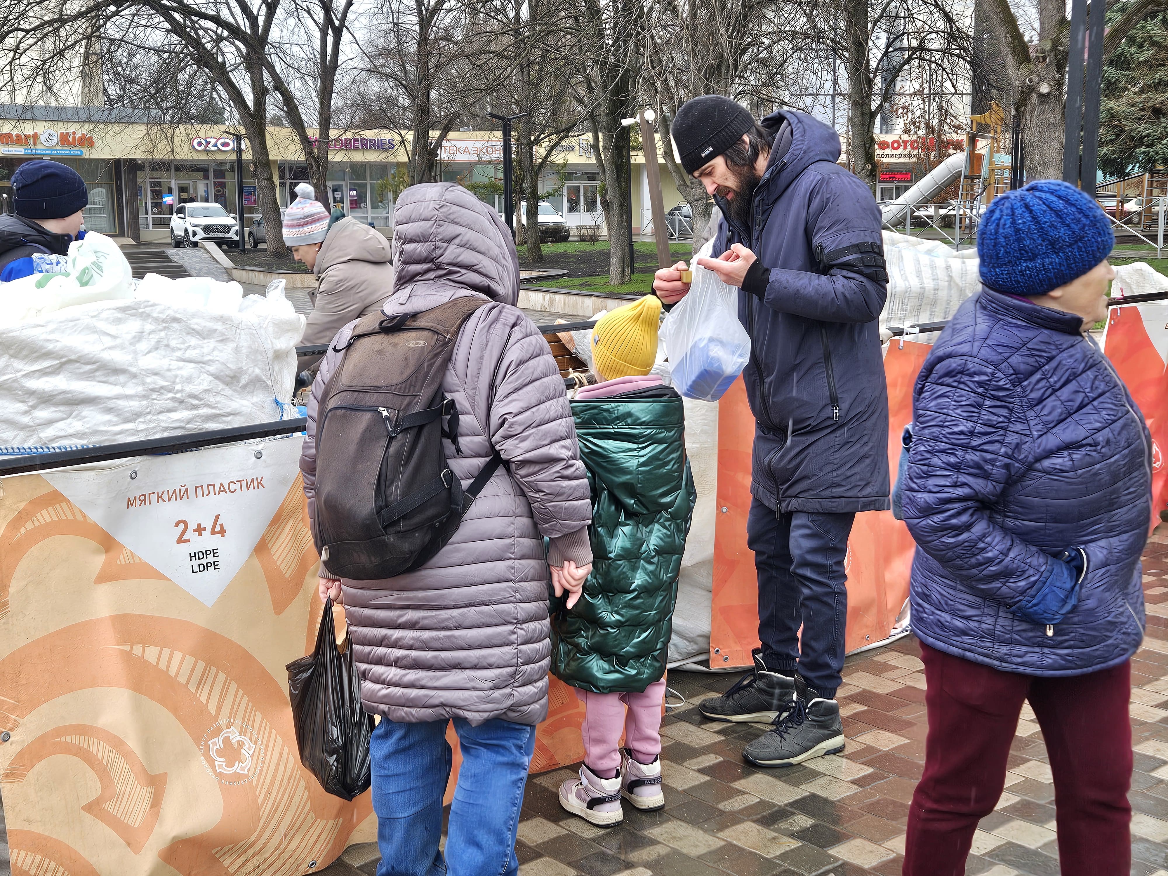 В Пятигорске состоялась очередная «Экоточка» — акция, которая уже полюбилась горожанам!.