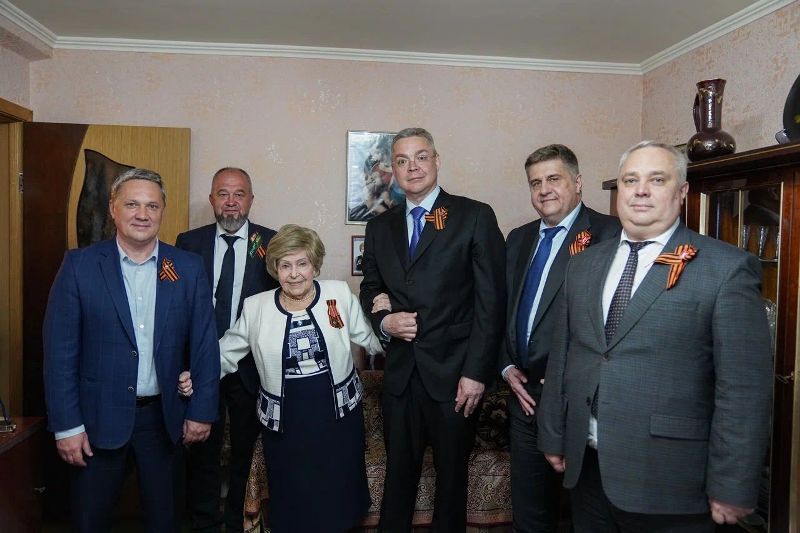 Пятигорчанка Евдокия Грищук отмечает 100-летие.