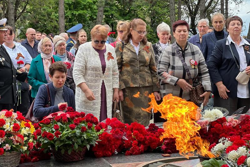 Героическая поверка прошла у Огня Вечной славы в Пятигорске .