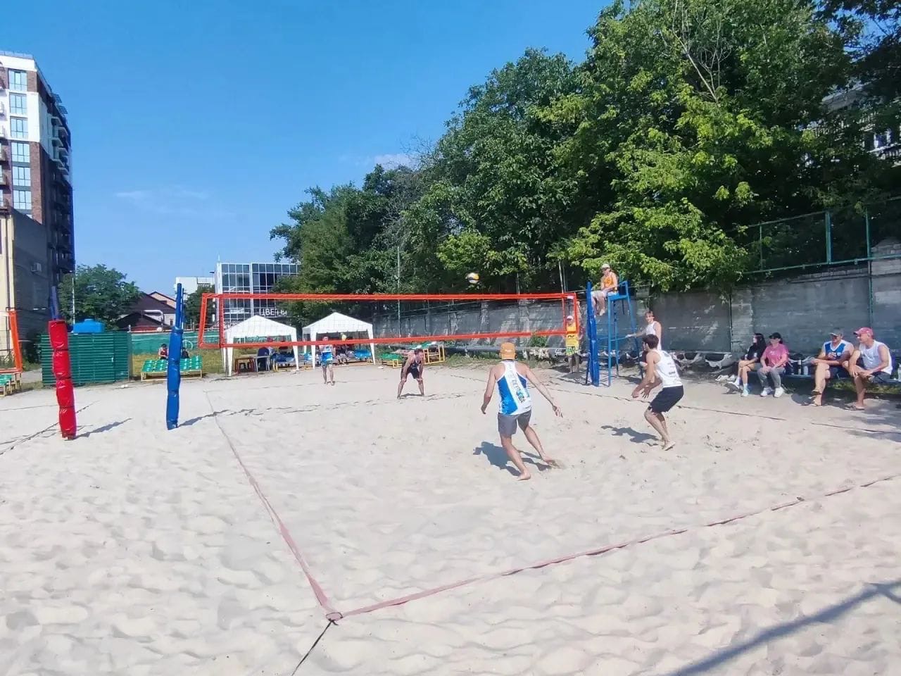 В Пятигорске прошёл фестиваль пляжного волейбола.
