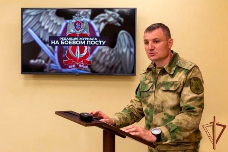 В Пятигорске офицеры Росгвардии провели мастер-класс для представителей СМИ региона.